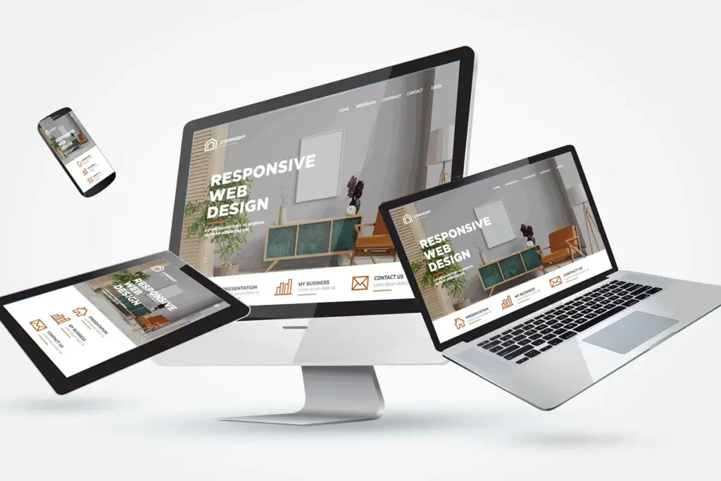 Responsive Website images